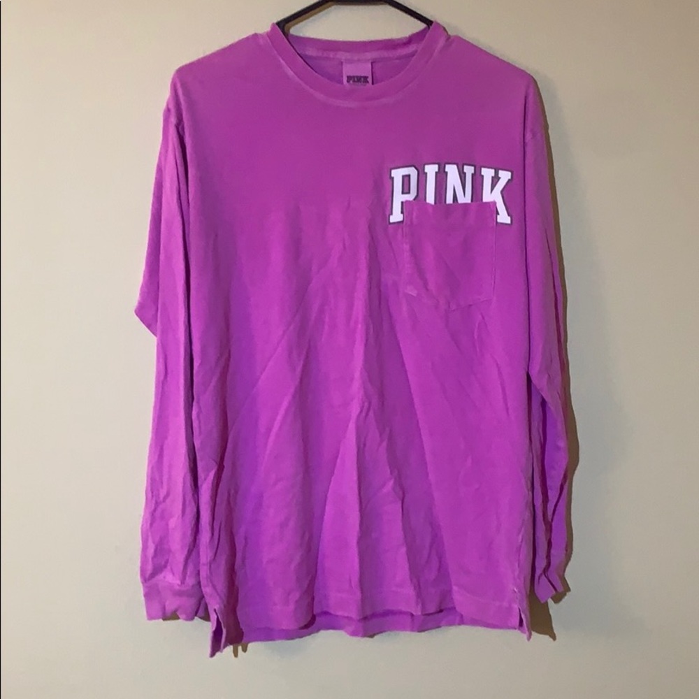 Long sleeved PINK shirt
